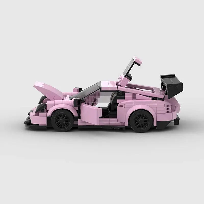 Porsche 911 GT2 Pink & Bonsai Tree