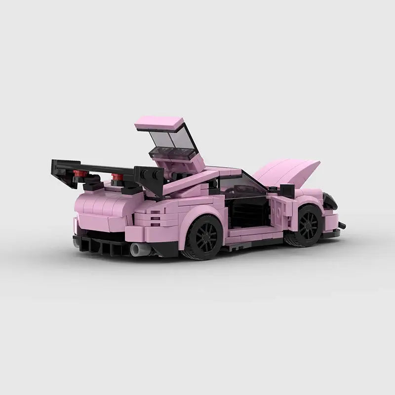 Porsche 911 GT2 Pink & Bonsai Tree