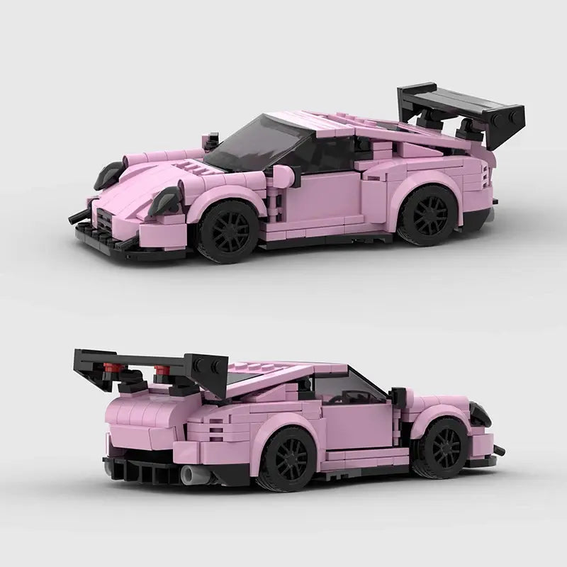 Porsche 911 GT2 Pink & Bonsai Tree