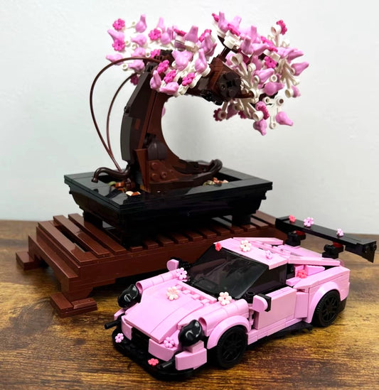 Porsche 911 GT2 Pink & Bonsai Tree